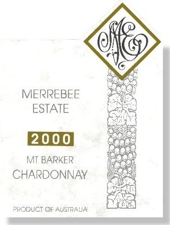 Merrebee Estate 2000 Chardonnay